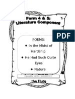 Form5 Literature Booklet With Remarks