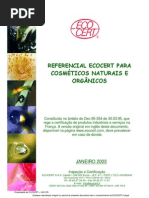 REFERENCIAL ECOCERT PARA  COSMÉTICOS NATURAIS E ORGÂNICOS