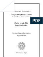 Himalayan University Ma Booklet 2009