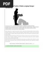 Bacaan Sholat 5 Waktu Pdf
