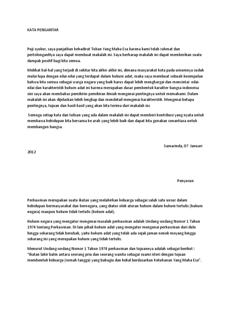 Hukum Perkawinan Text