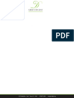 Green Digest Letterhead