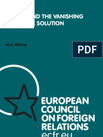 European Council on Foreign Relations MEPP Report