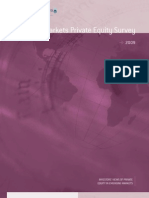 Annual LP Survey (Emerging Markets Private Equity Association), Mar 2009