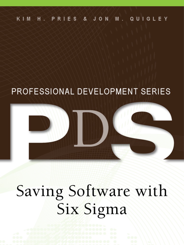 PDS 1 SixSigma PDF Six Sigma Software Engineering