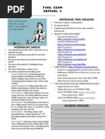 Download CMHS Sp 2 Final Exam Review Info by Elizabeth Dentlinger SN140967181 doc pdf