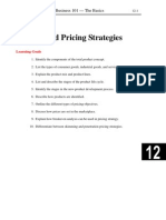 Product & Pricing