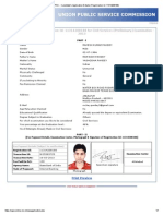 UPSC - Candidate's Application Details (Registration-Id_ 11314208188)