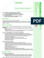 Modele CV Vertical PDF