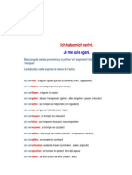 Verbes Pronominaux Avec Particule 'Ver'-Allemand