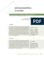 Explicacion Psicoanalitica Del Acto Criminal