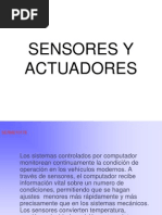 Sensores y Actuadores