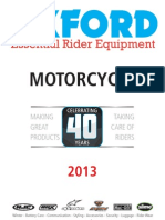 Oxford Motorcycle Catalogue 2013