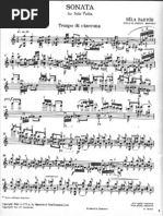 Bartok Sonata For Solo Violin