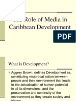 The Role of Media in Caribbean Development