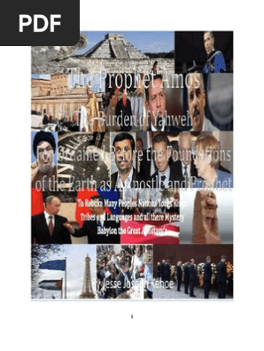 77204368 Amos The Burden Of Yahweh Prophet Prophecy - 