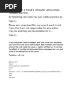 Download How to Crash a Friend Computer by dj gangster SN14103696 doc pdf