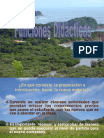 Funciones Didácticas