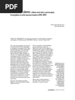 Aparecida de Souza, R. y Reis Brandão, E.- À sombra do aborto. O debate social sobre a anticoncepção de emergência na mídia impressa brasileira (2005-2009)