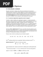 6 Testes de Hipóteses