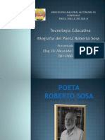 Poeta Roberto Sosa