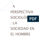 La Perspectiva Sociológica