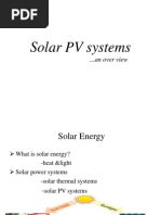 Solar PV Systems