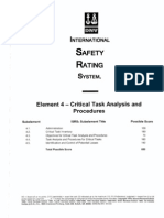 Element 4 Critical Task Analysis and Procedures - Question Marked