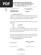 Surat Resmi Contoh Cara Membuat Surat Resmi