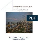 Harvard Model Congress-Preparation Manual