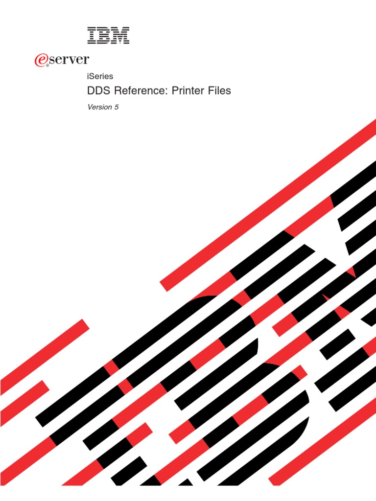 Printer File AS400 | PDF | Portable Document Format | File Format