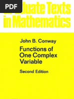 (GTM 011) John B Conway-Functions of One Complex Variable (1978)