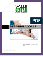 INFORME DESFIBRILACIÓN