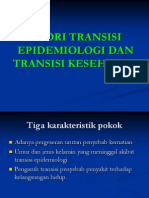 Kamis 8 Oktober Drs Sukamdi Teori Transisi Epidemiologi Dan Teori Transisi Kesehatan