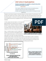 Specifying Surge Relief Valves in Liquid Pipelines