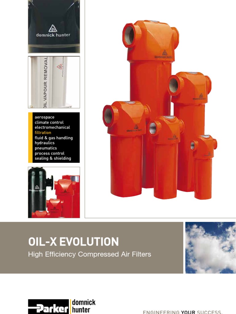 Catalogue OIL X Evolution Filters Filtration Adsorption