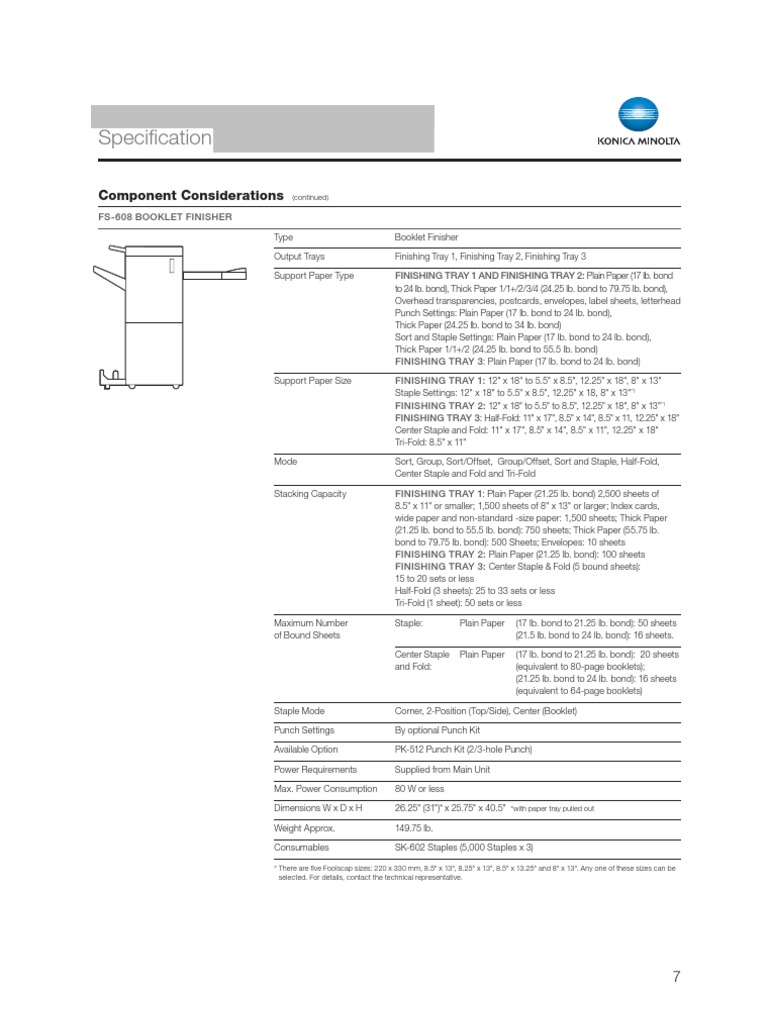 FS 608 Spec Guide V8 | Download Free PDF | Paper | Science