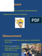 We Are Learning To: - Estimate How Much A Container Will Hold (Volume) - Measure The Volume of A Container