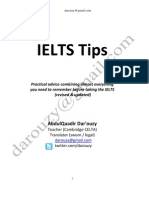 IELTS Tips by AbdulQaadir Dar'Ouzy