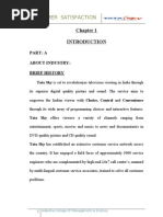 Download Customer Satisfaction of Tata Sky DTH Services by PuneetPothraj SN141111510 doc pdf