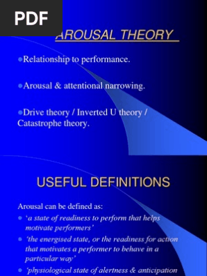 Arousal Theory