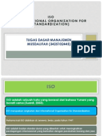 ISO (International Organization For Standardization) : Tugas Dasar Manajemen MUSDALIFAH (3425102445)