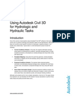Civil 3D - Hydrologic and Hydraulic Tasks