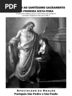 Hora Santa Apostolado Da Oracao Mar2013