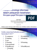 Adopsi TI Pelayanan Kesehatan: Gagal Dan Berhasil