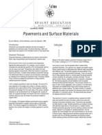 Pavements and Surface Materials: Nonpoint Education