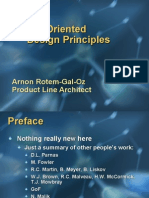 Object Oriented Design Principles