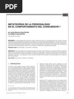 Metateorias de La Personalidad