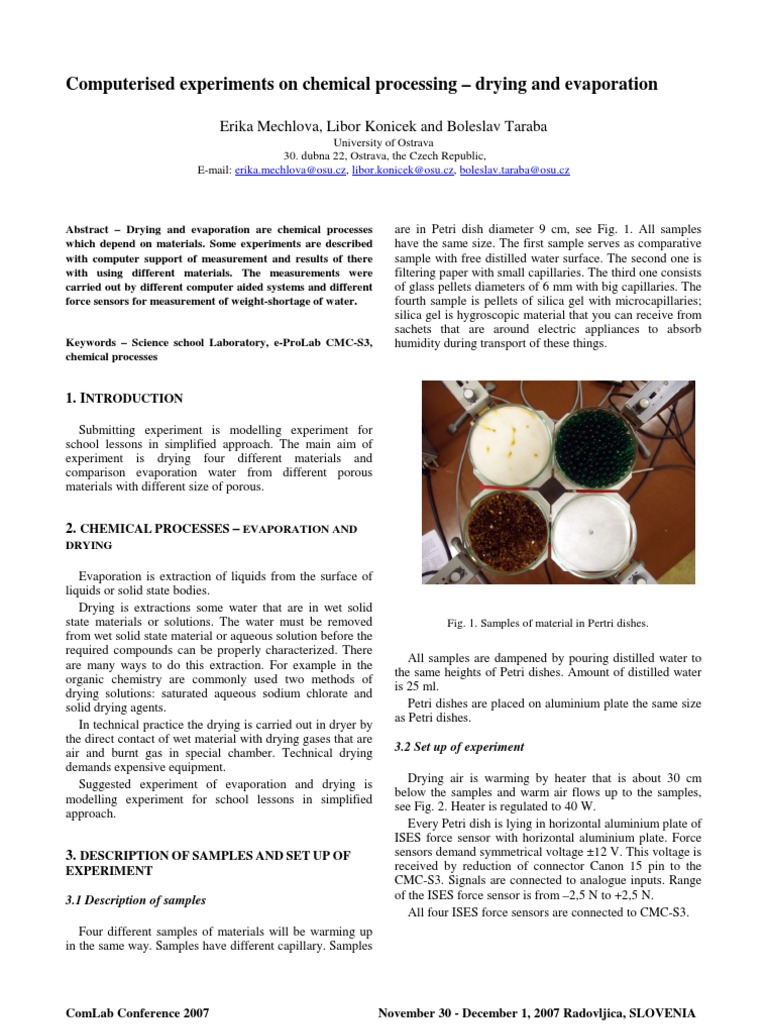 Drying Vs Evaporation PDF Hvac Evaporation