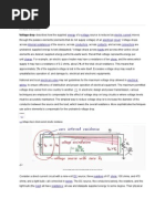 Voltage Drop Describes How The Supplied